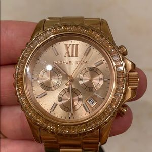 Michael Kors rose gold women’s watch